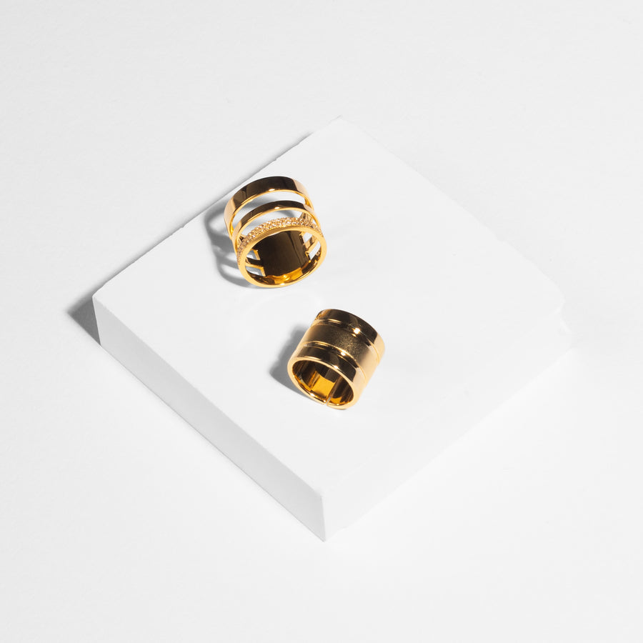 18K Gold Vermeil Pinky Finger Ring