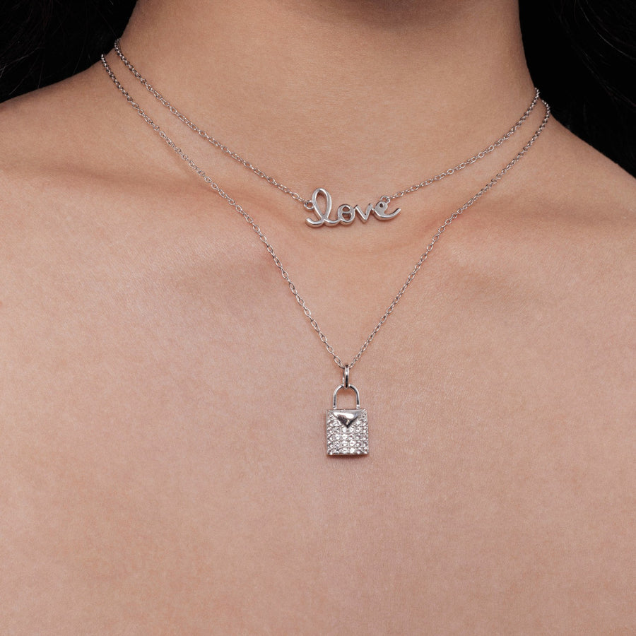 Sterling Silver Love Necklace